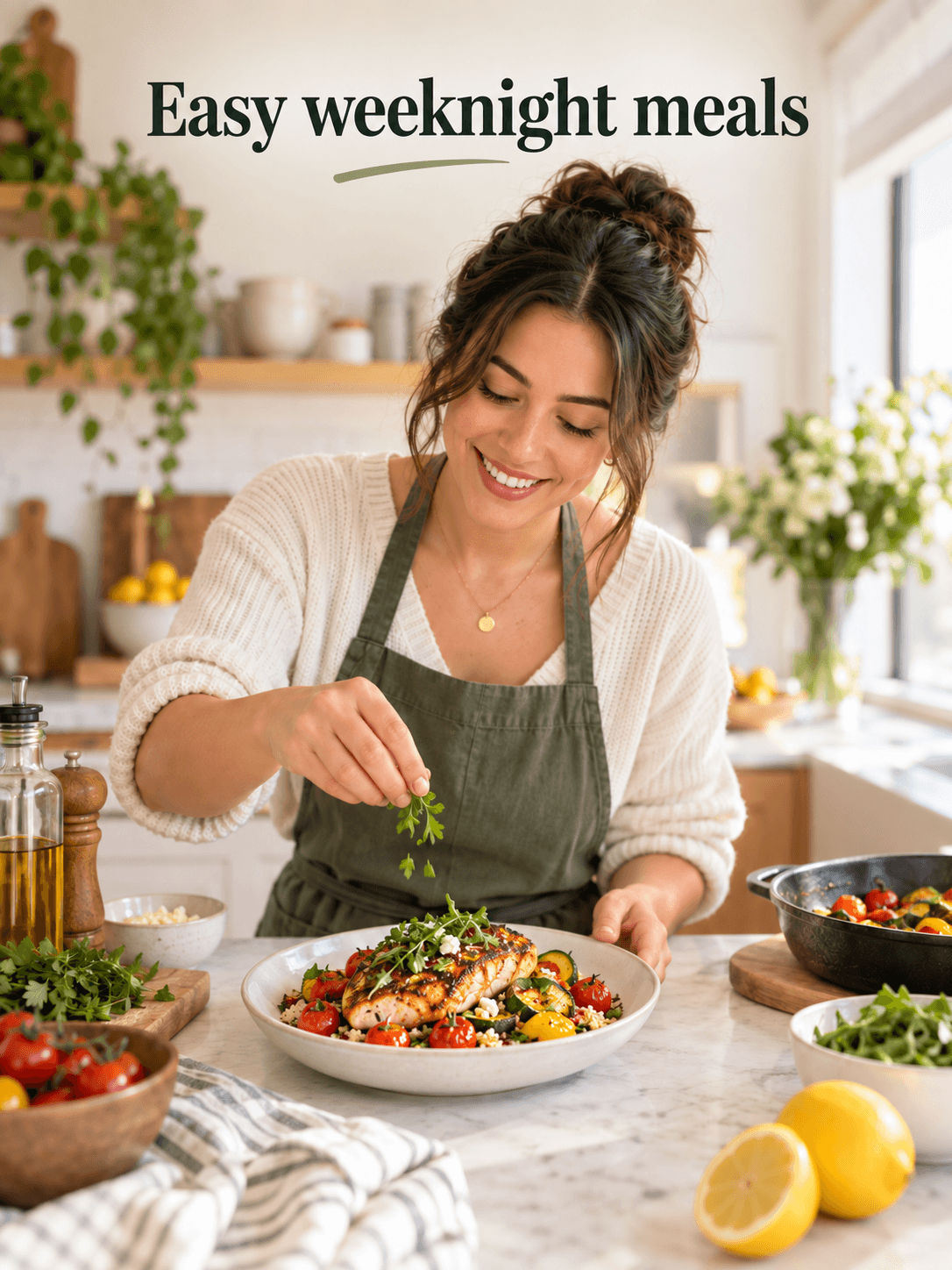 Food creator portrait used as a visual generation example